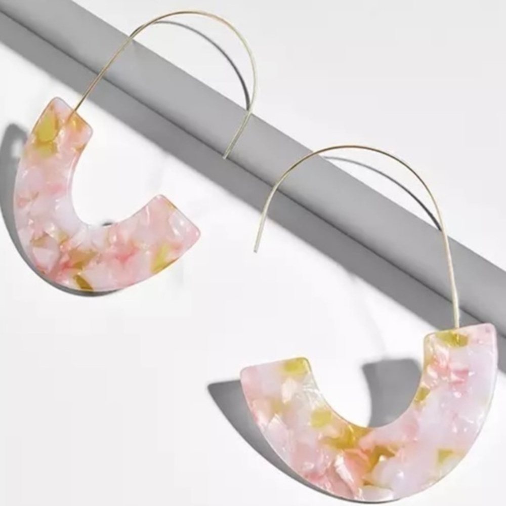 3/$30 💛 Bohemian Acetate Resin Geometric Earrings